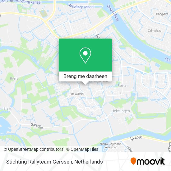 Stichting Rallyteam Gerssen kaart