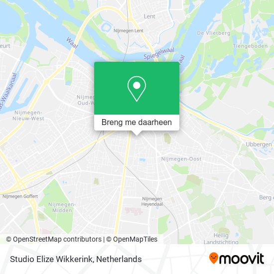 Studio Elize Wikkerink kaart