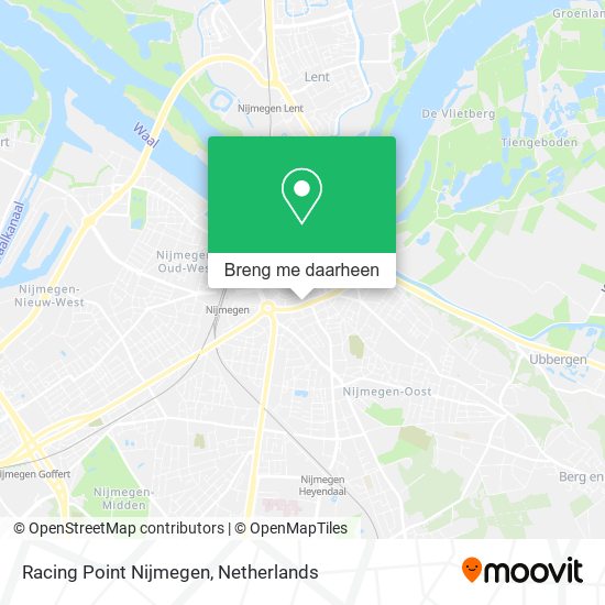 Racing Point Nijmegen kaart