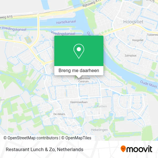 Restaurant Lunch & Zo kaart