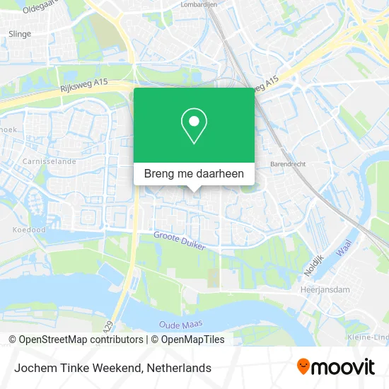 Jochem Tinke Weekend kaart