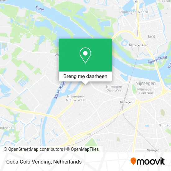 Coca-Cola Vending kaart