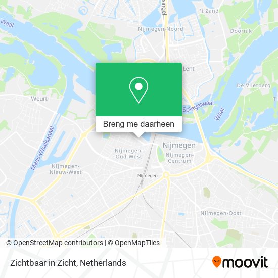 Zichtbaar in Zicht kaart