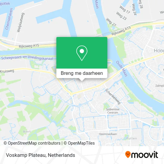 Voskamp Plateau kaart