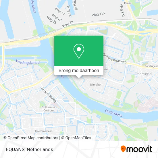 EQUANS kaart