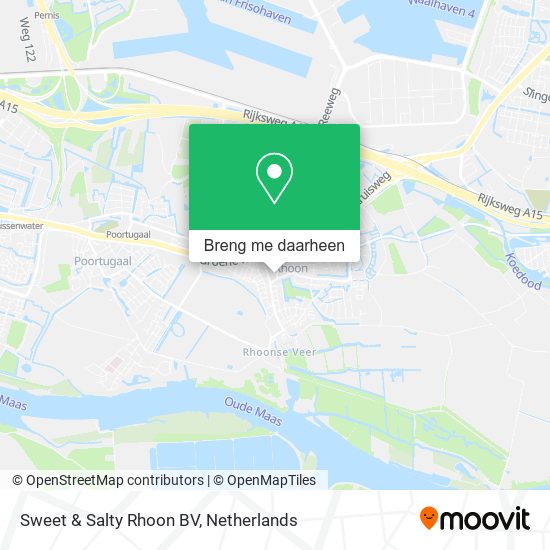 Sweet & Salty Rhoon BV kaart