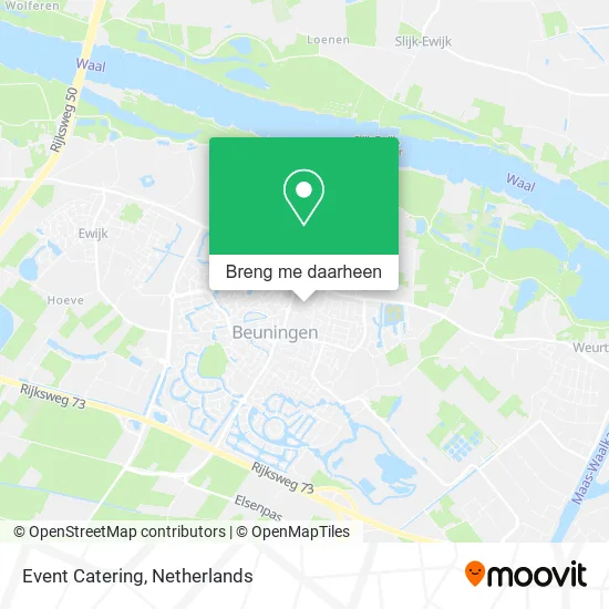 Event Catering kaart