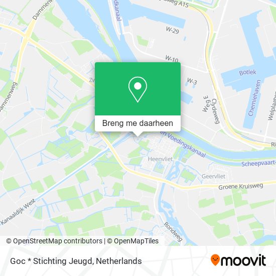 Goc * Stichting Jeugd kaart