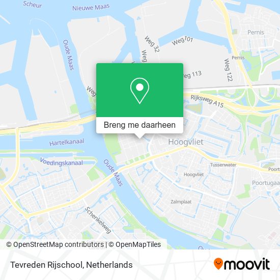 Tevreden Rijschool kaart