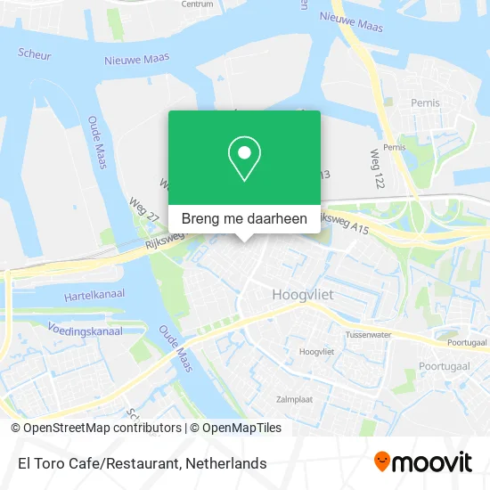 El Toro Cafe/Restaurant kaart