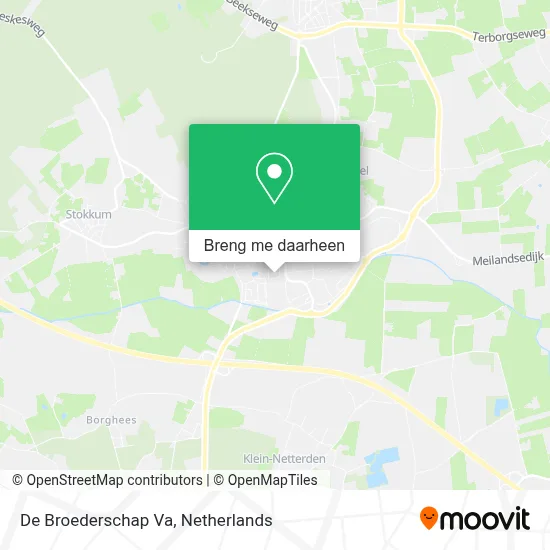 De Broederschap Va kaart