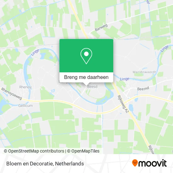 Bloem en Decoratie kaart