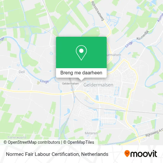 Normec Fair Labour Certification kaart
