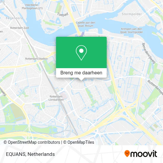 EQUANS kaart