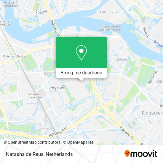 Natasha de Reus kaart