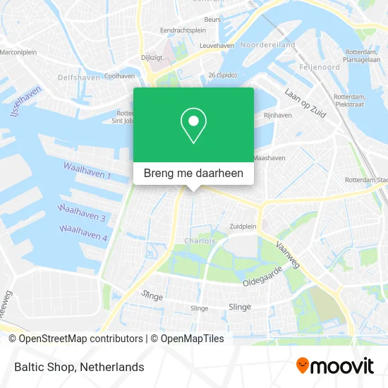 Baltic Shop kaart