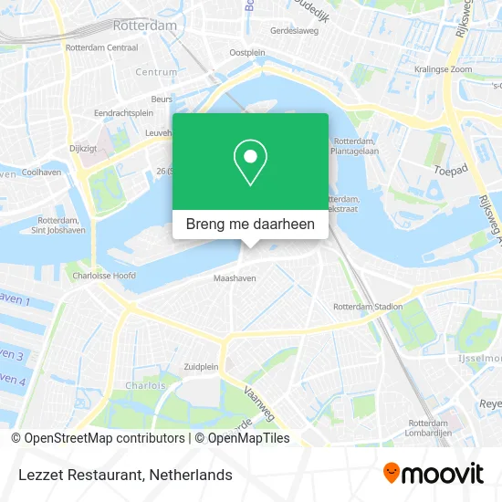 Lezzet Restaurant kaart