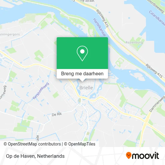 Op de Haven kaart