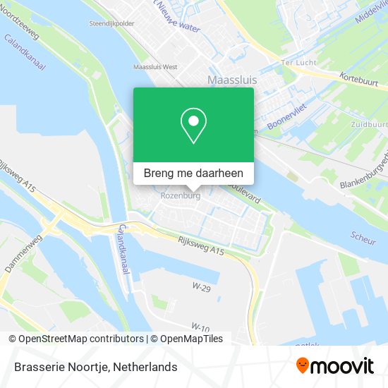 Brasserie Noortje kaart