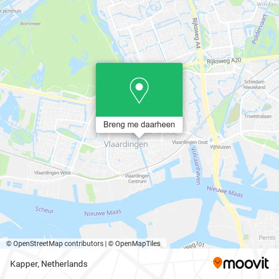Kapper kaart