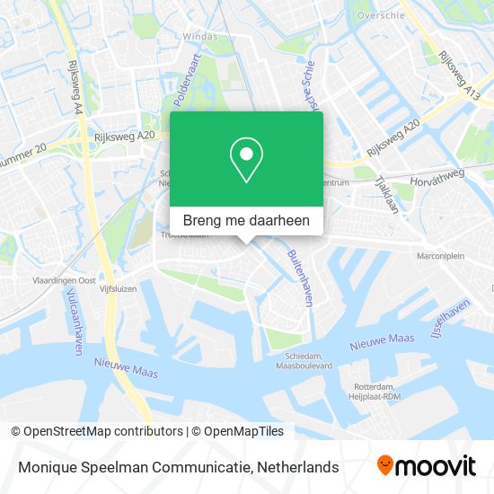 Monique Speelman Communicatie kaart