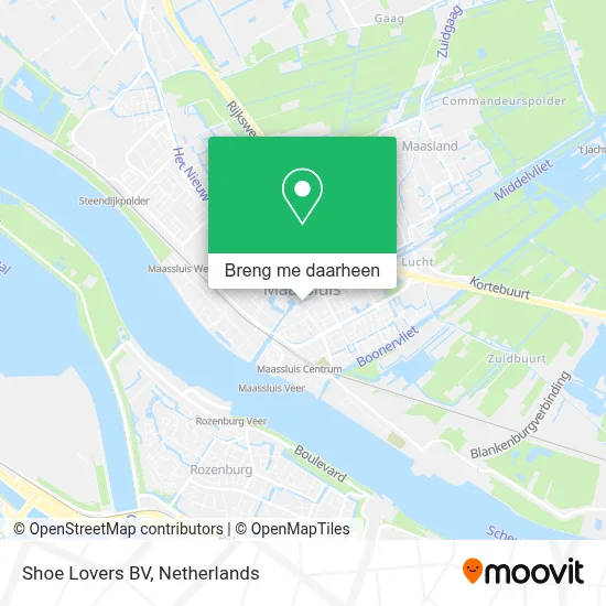 Shoe Lovers BV kaart