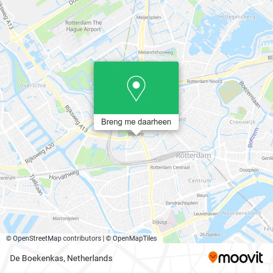 De Boekenkas kaart