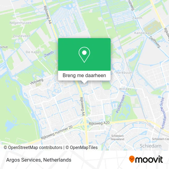 Argos Services kaart