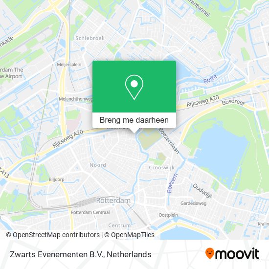 Zwarts Evenementen B.V. kaart
