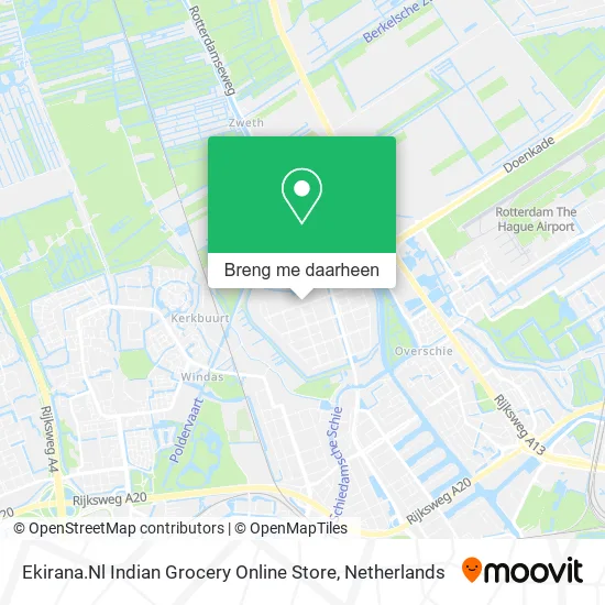 Ekirana.Nl Indian Grocery Online Store kaart