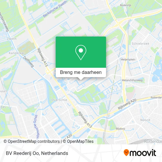 BV Reederij Oo kaart