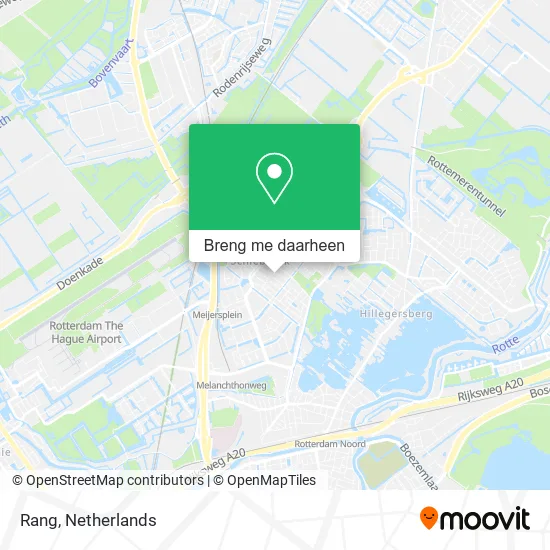 Rang kaart