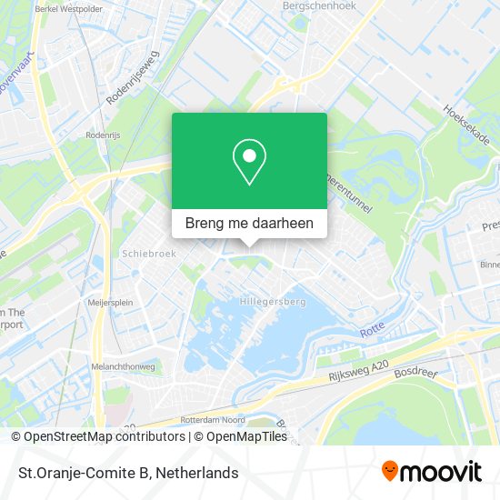 St.Oranje-Comite B kaart