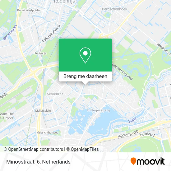 Minosstraat, 6 kaart