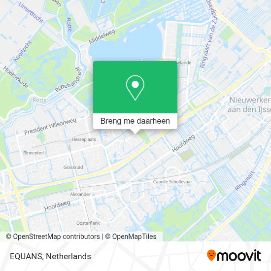 EQUANS kaart