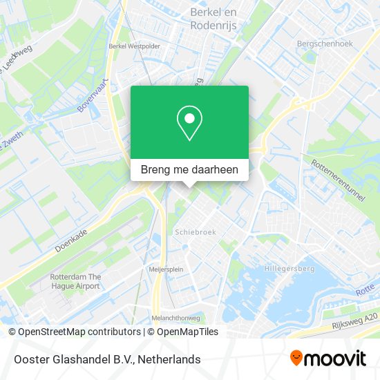 Ooster Glashandel B.V. kaart