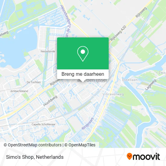 Simo's Shop kaart