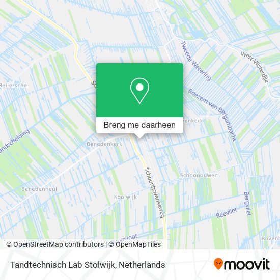 Tandtechnisch Lab Stolwijk kaart