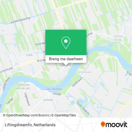 Liftingdreamfo kaart