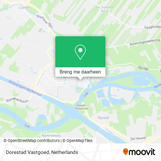 Dorestad Vastgoed kaart