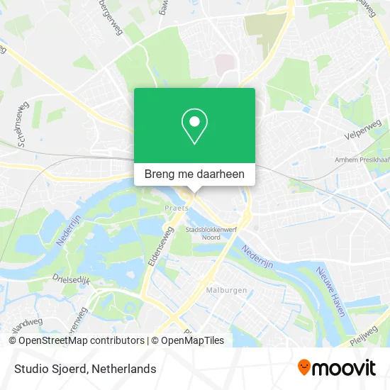 Studio Sjoerd kaart