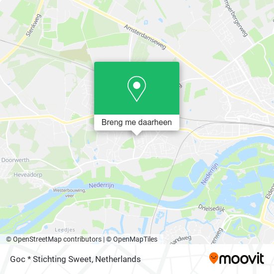 Goc * Stichting Sweet kaart
