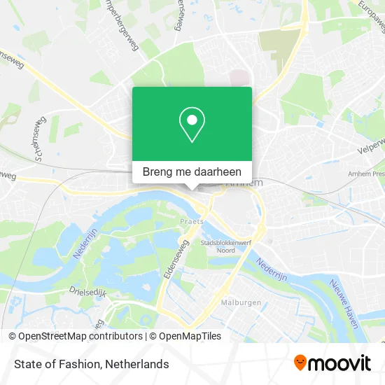 State of Fashion kaart