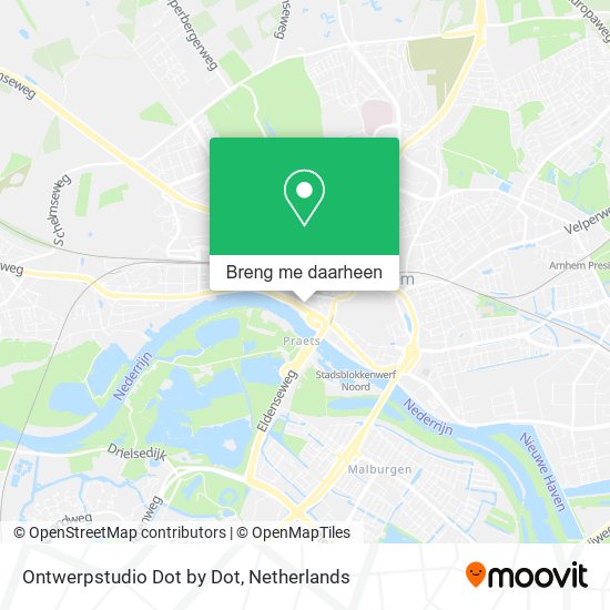 Ontwerpstudio Dot by Dot kaart