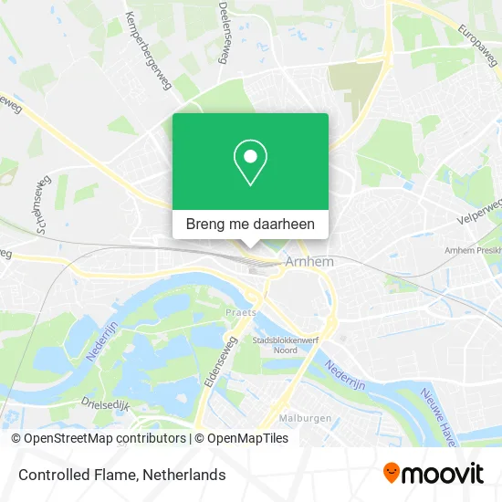 Controlled Flame kaart