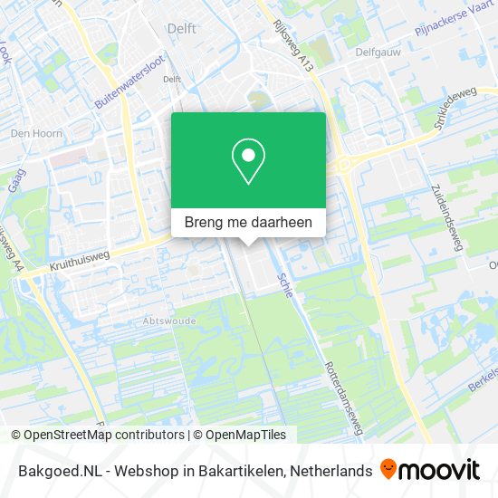 Bakgoed.NL - Webshop in Bakartikelen kaart