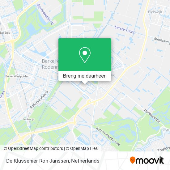 De Klussenier Ron Janssen kaart
