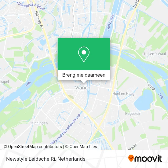Newstyle Leidsche Ri kaart