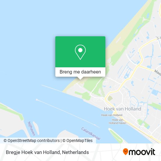 Bregje Hoek van Holland kaart