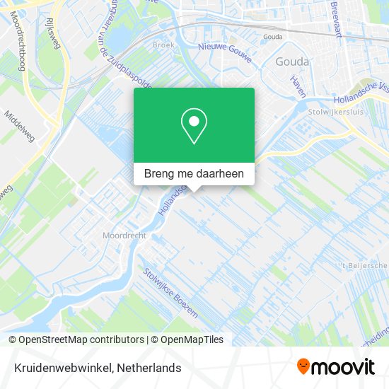 Kruidenwebwinkel kaart